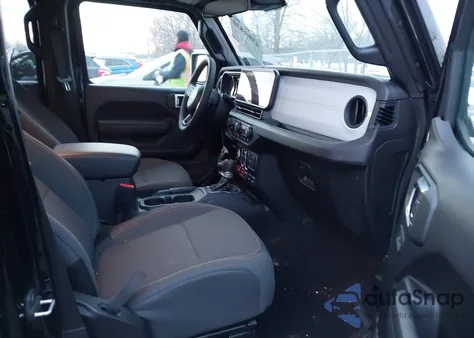 2024 Jeep Wrangler 4-Door Willys 4X4 из США, поврежденный, VIN 1C4PJXDG0RW355420